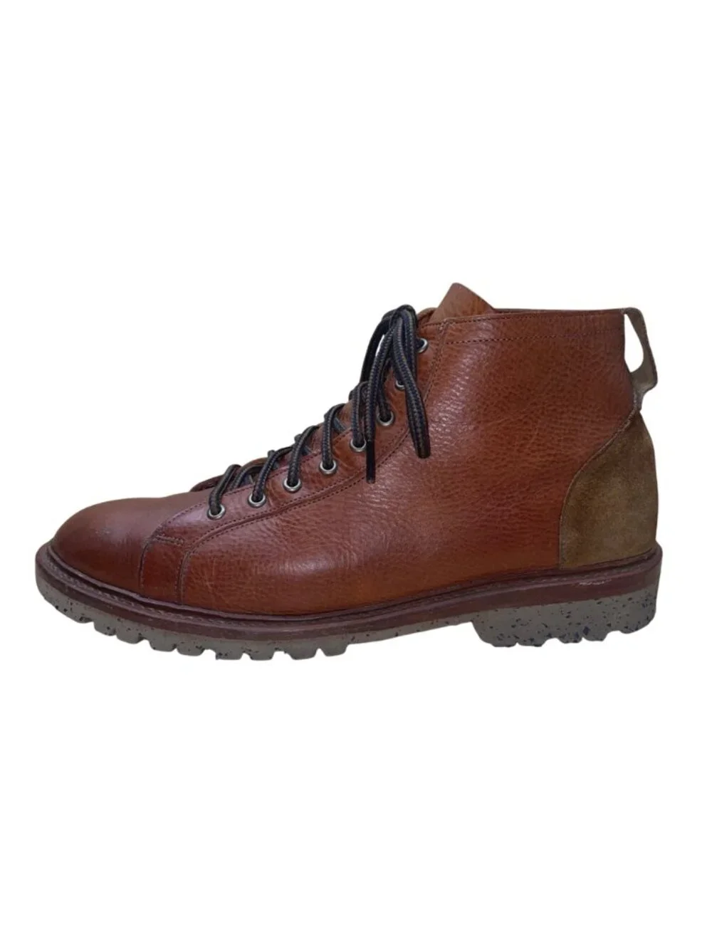 Allen Edmonds Men’s Brown Leather & Suede Lace-Up Discovery Ankle Boots Size 12 s-l400.jpg main image 2